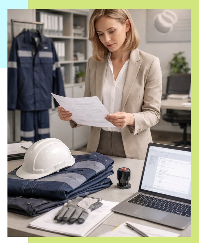 Сертификация спецодежды в Междуреченске от 7074 р. | Алешин-Мжд