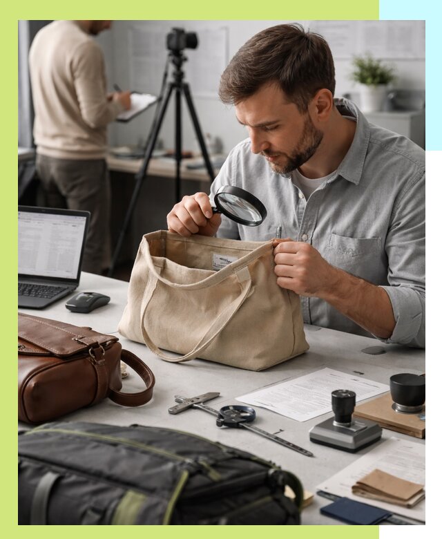 Сертификация сумок в Междуреченске, оформление и получение сертификатов