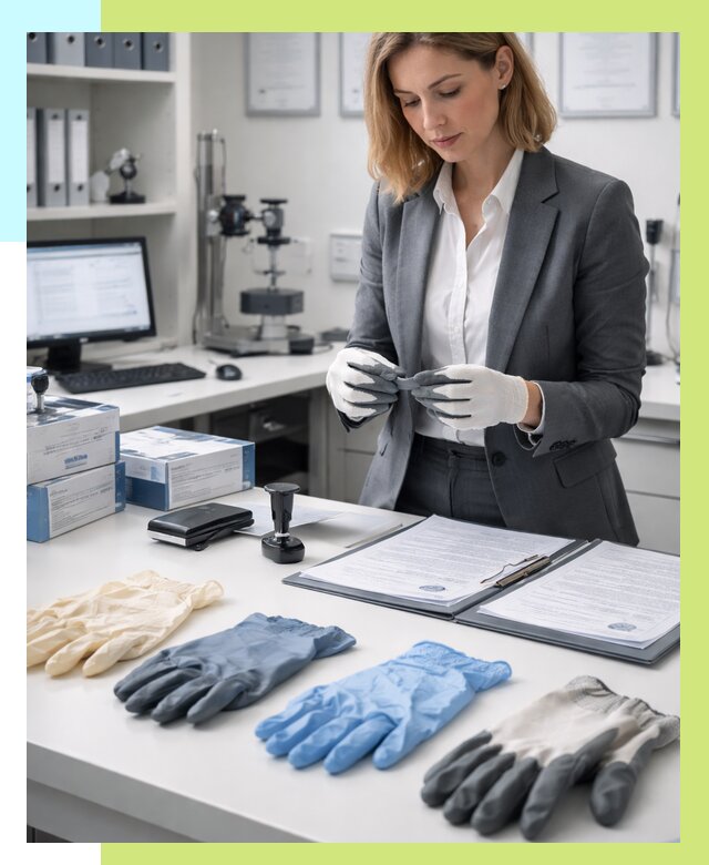 Сертификация перчаток в Междуреченске от 8589 р. | Алешин-Мжд