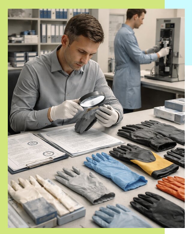 Сертификация перчаток и средств защиты продукции в Междуреченске