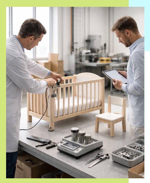 Сертификация детской мебели и проверка безопасности в Междуреченске