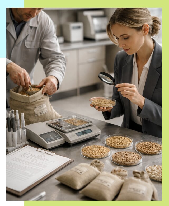 Сертификация зерна в Междуреченске по цене от 15158 р. | Алешин-Мжд