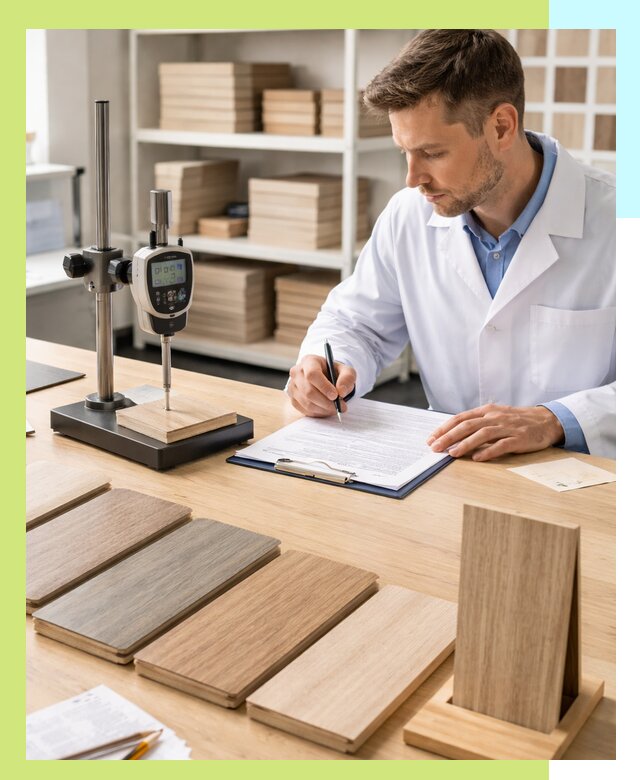 Сертификация ламината с испытаниями и оформлением документов в Междуреченске
