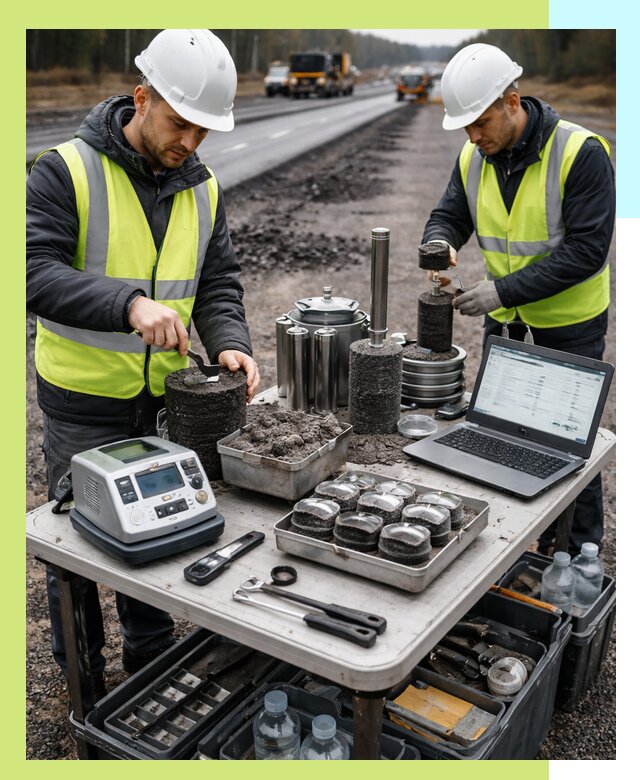 Сертификация асфальта: испытания и подтверждение в Междуреченске