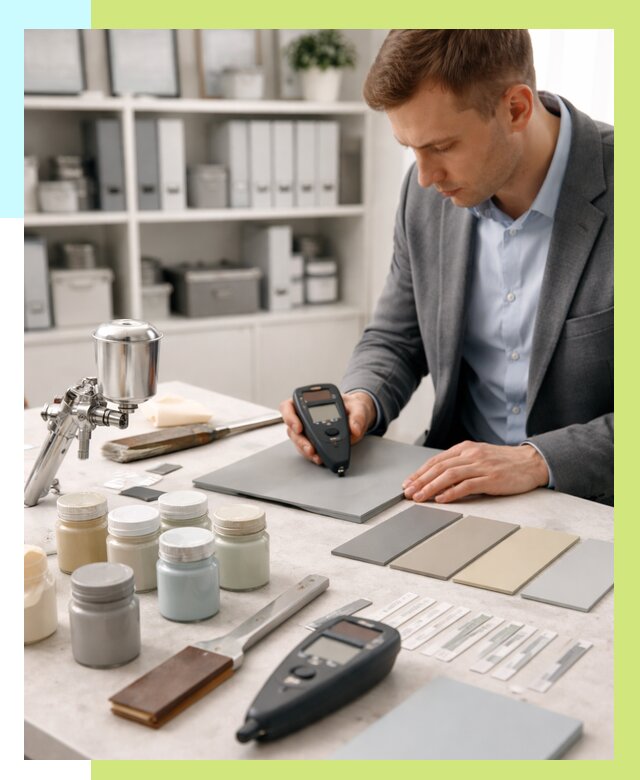 Сертификация краски в Междуреченске от 25263 р. | Алешин-Мжд центр