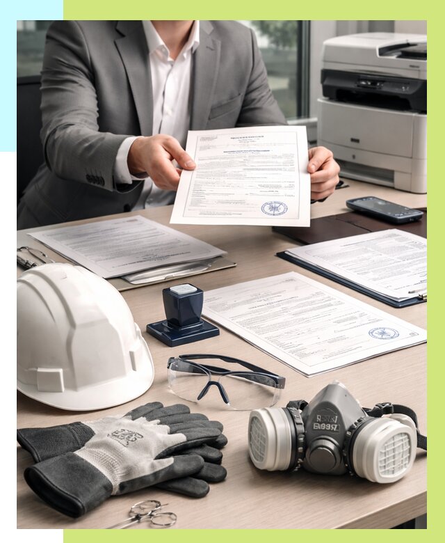 Сертификация СИЗ в Междуреченске от 15158 р. | Алешин-Мжд оформить