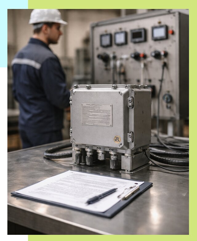 Сертификация взрывозащищенного оборудования в Междуреченске от 35368 р. | Алешин-Мжд