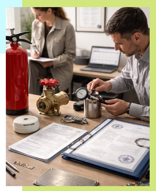 Сертификация пожарного оборудования в Междуреченске от 15158 р.|Алешин-Мжд