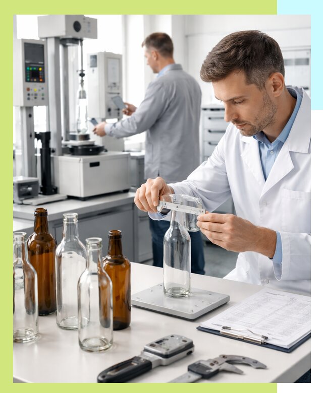 Сертификация стеклянных бутылок и сопутствующей упаковки в Междуреченске