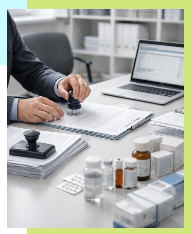 Сертификация лекарств в Междуреченске от 151575 р. | Алешин-Мжд