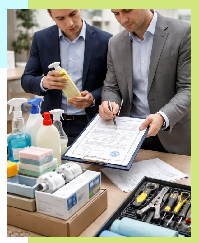 Сертификация хозяйственных товаров в Междуреченске, от 18189 р. |Алешин-Мжд