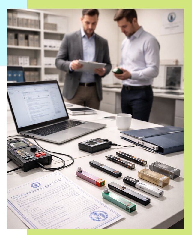 Сертификация электронных сигарет в Междуреченске от 20210 р. | Алешин-Мжд