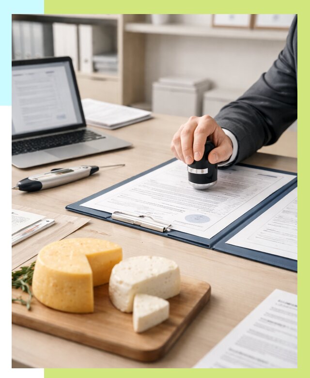 Сертификация сыров в Междуреченске от 15158 р | Сертификат на сыр Алешин-Мжд