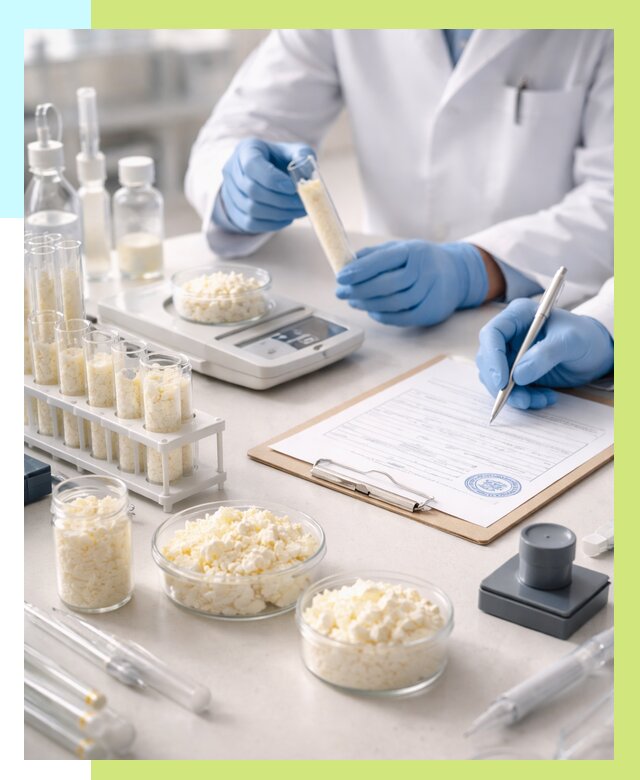 Сертификация творога в Междуреченске от 12126 р. под ключ | Алешин-Мжд