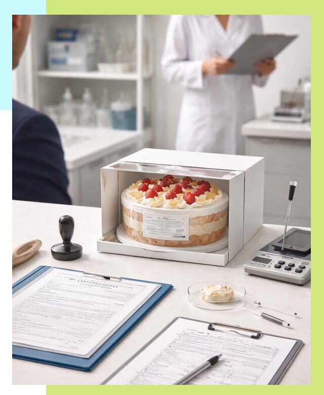 Сертификация тортов в Междуреченске от 9095 р. заказать | Алешин-Мжд