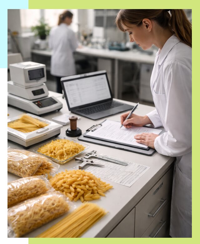 Сертификация макаронных изделий в Междуреченске от 15158 р. | Алешин-Мжд