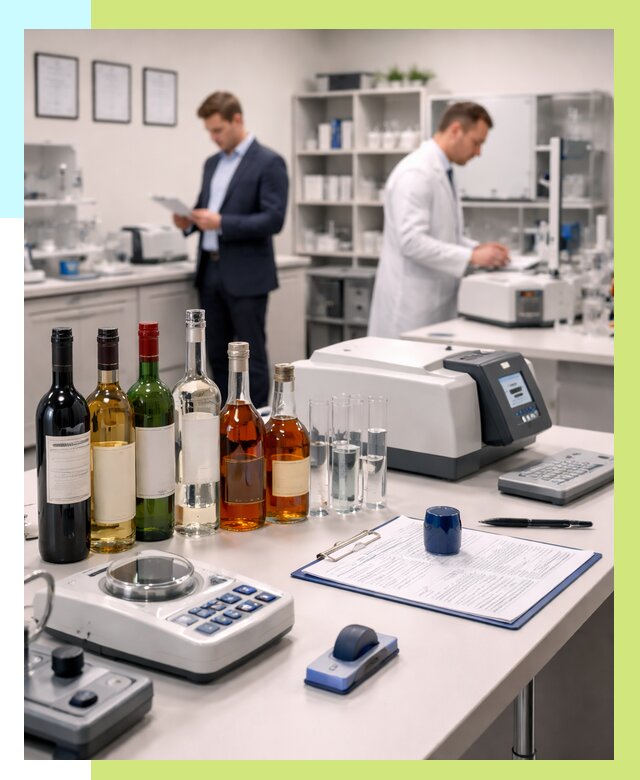 Сертификация алкогольной продукции в Междуреченске от 25263 р. | Алешин-Мжд