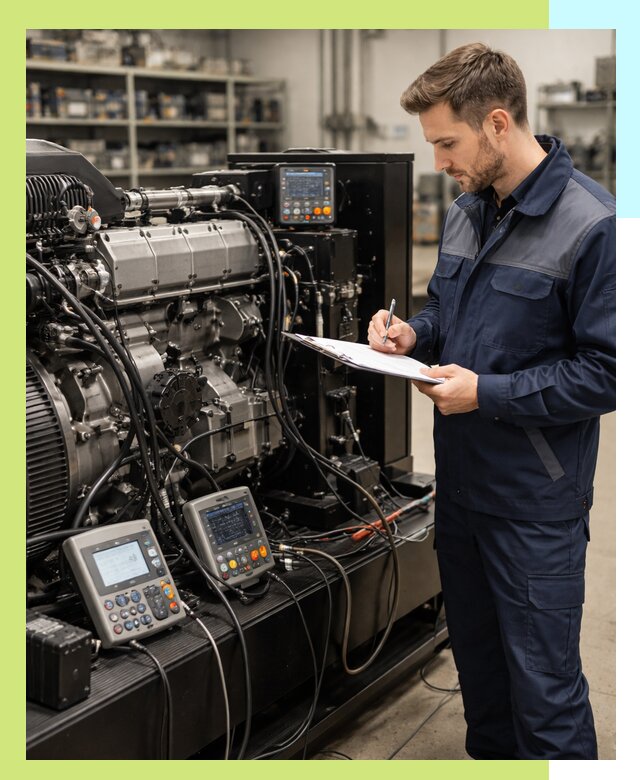 Сертификация дизельных генераторов и их оборудования в Междуреченске