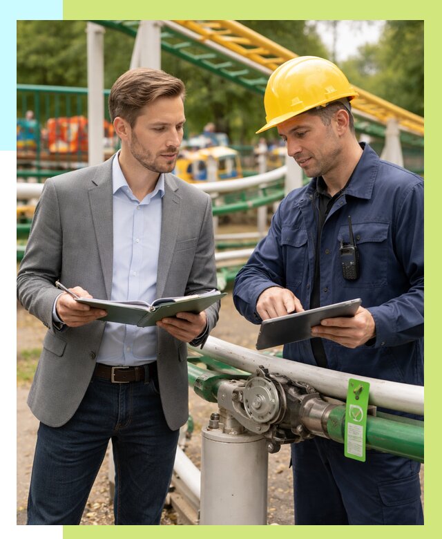 Сертификация аттракционов в Междуреченске от 45473 р. | Алешин-Мжд