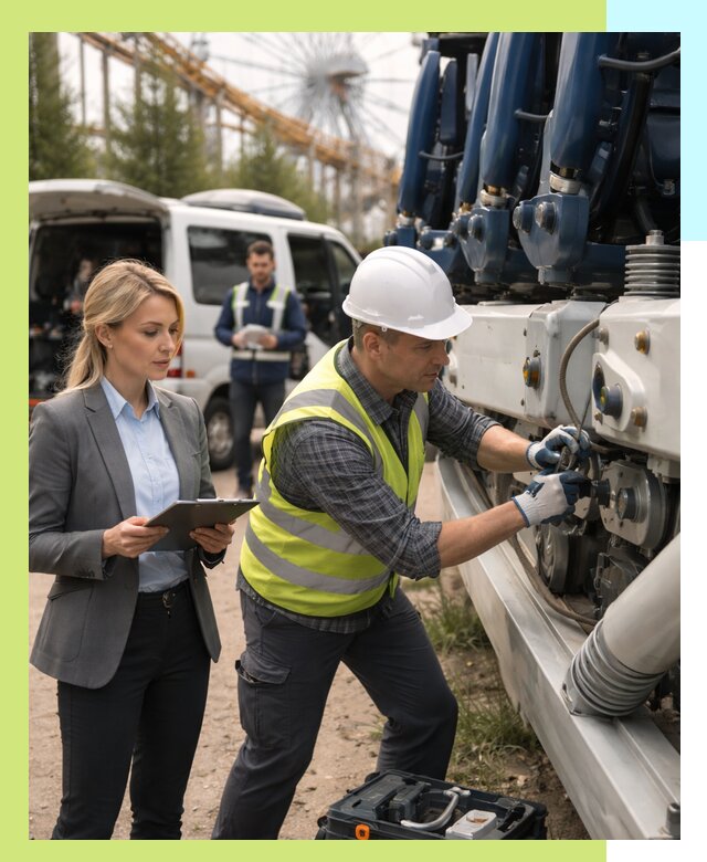 Сертификация аттракционов и проверка безопасности в Междуреченске