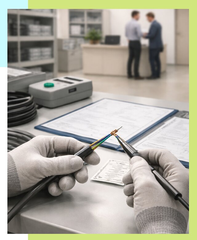 Сертификация провода в Междуреченске от 18189 р. в Алешин-Мжд