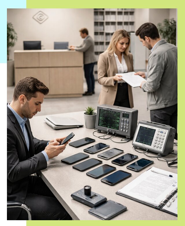 Сертификация телефонов в Междуреченске от 25263 р. под ключ | Алешин-Мжд