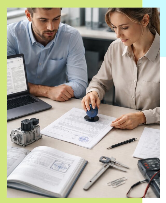 Выдача паспорта изделия и техническая экспертиза продукции в Междуреченске