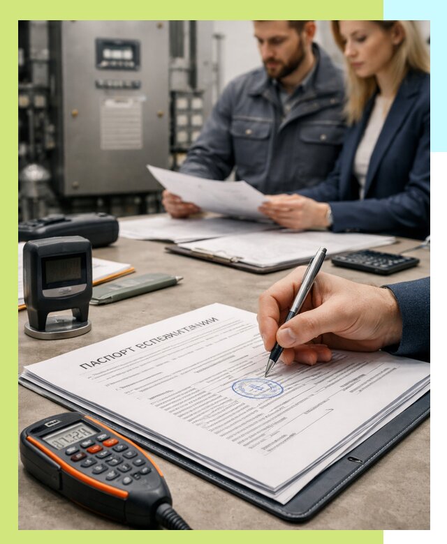 Оформление паспорта эксплуатации оборудования в Междуреченске