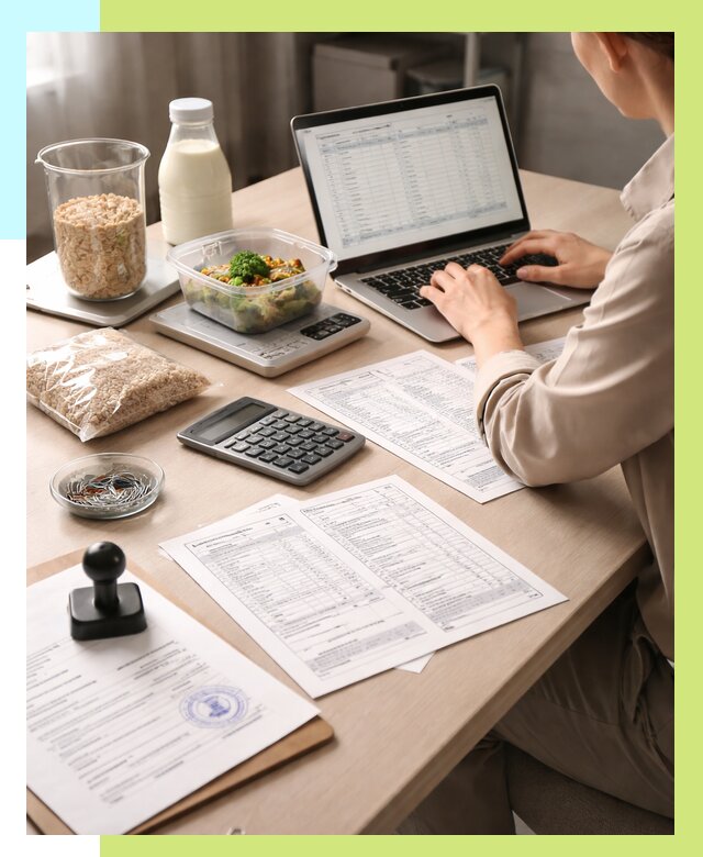 Просчет БЖУ для маркировки в Междуреченске от 1516 р. | Алешин-Мжд