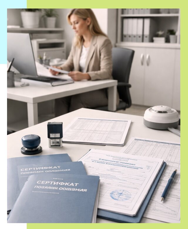 Сертификаты пожарной безопасности в Междуреченске от 15158 р. | Алешин-Мжд