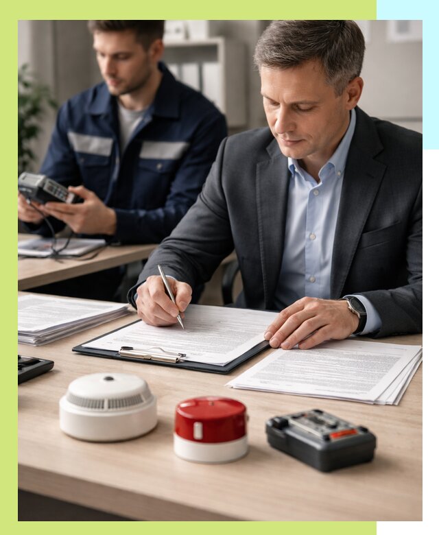 Получение добровольного пожарного сертификата в Междуреченске