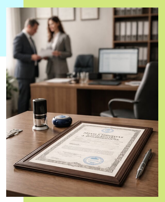 Свидетельство о регистрации продукции в Междуреченске от 9095 р.|Алешин-Мжд