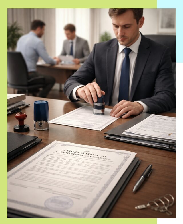 Оформление свидетельства о государственной регистрации в Междуреченске