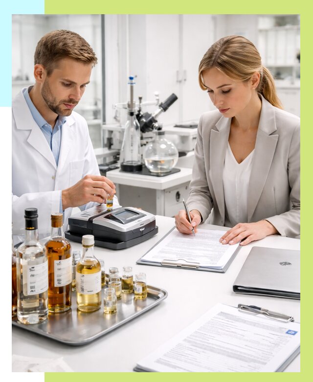 Заключение о спиртосодержании в Междуреченске, от 5053 р., Алешин-Мжд