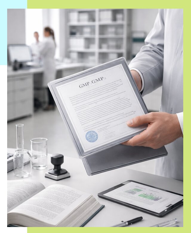 Сертификат GMP в Междуреченске под ключ от 85893 р. | Алешин-Мжд