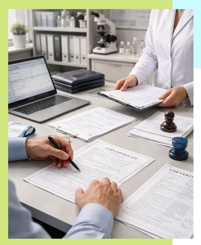 Оформление сертификата GMP в Междуреченске для фармпроизводства