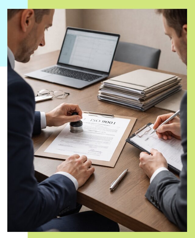 Сертификат ISO 9001 в Междуреченске купить от 80840 р. | Алешин-Мжд