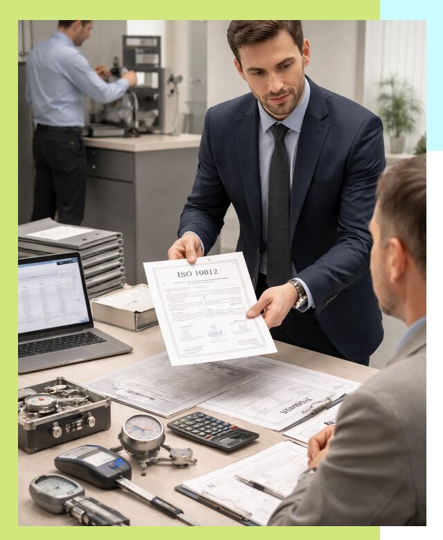 Выдача сертификата ISO 10012 по требованиям метрологии в Междуреченске