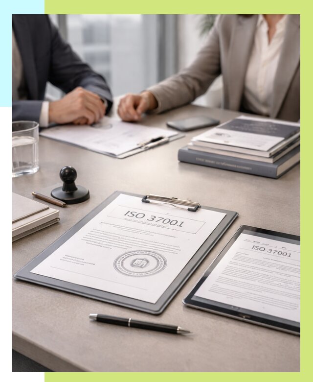 Сертификат ISO 37001 в Междуреченске оформить от 121260 р. Алешин-Мжд