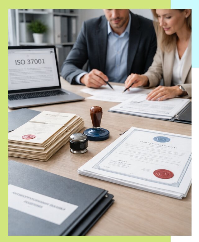 Получение сертификата ISO 37001 по системе борьбы с коррупцией в Междуреченске